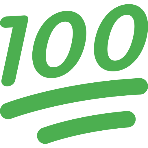 100_green Discord emoji — free static PNG download