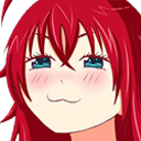 rias blushing Discord emoji — free static PNG download