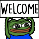 welcome Discord emoji — free static PNG download