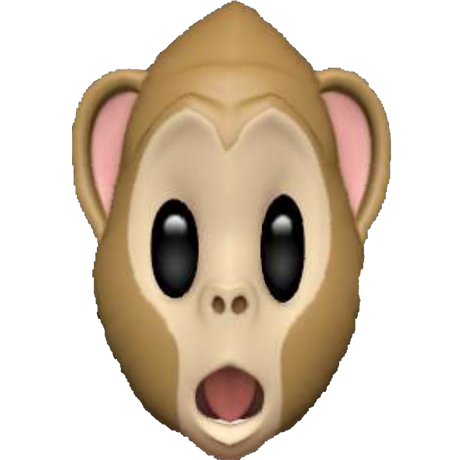 shocked monkey Discord emoji — free static PNG download