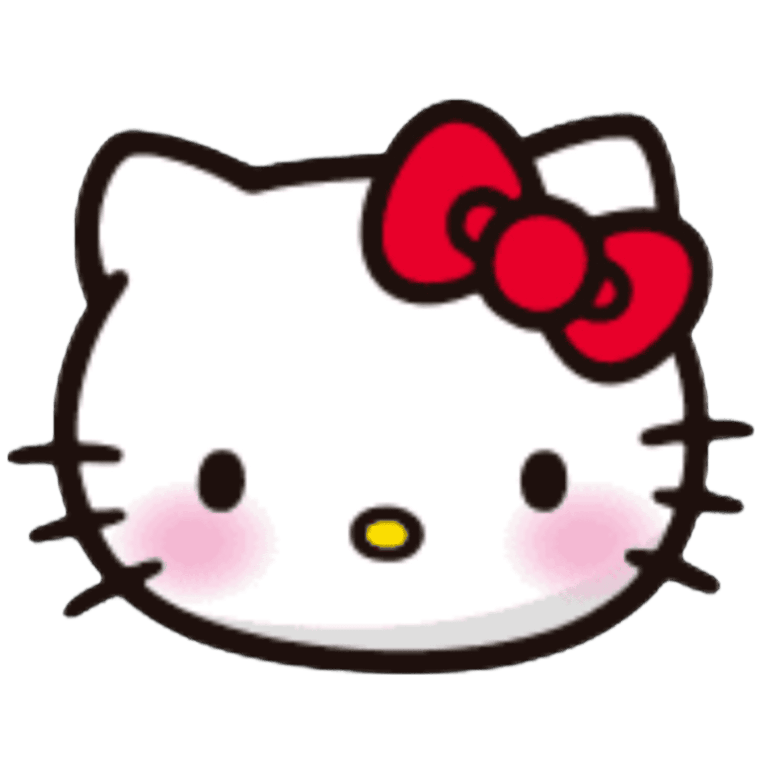hellokitty blush Discord emoji — free static PNG download