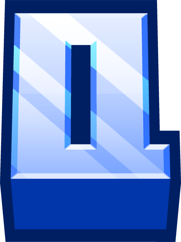 minecraft blue q Discord emoji — free static PNG download
