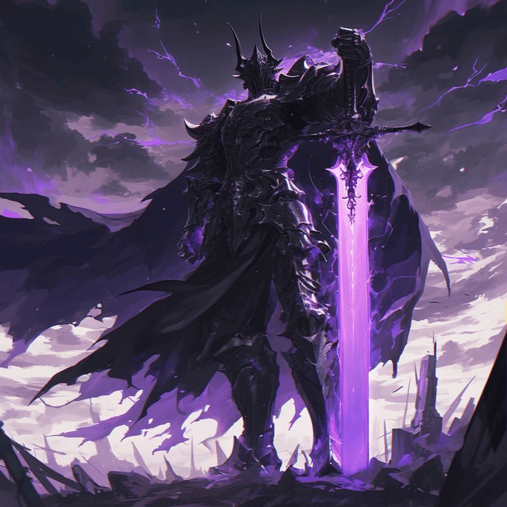 purple knight Discord emoji — free static PNG download