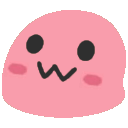 pinkkirbyblob Discord emoji — free static PNG download
