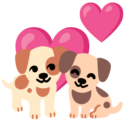 dogcouple Discord emoji — free static PNG download