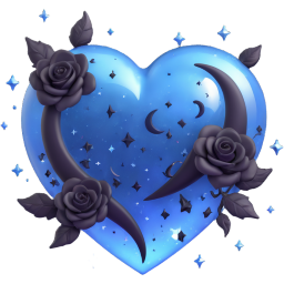 blueblackheart Discord emoji — free static PNG download