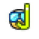 diver Discord emoji — free static PNG download