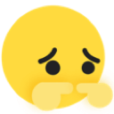 worried Discord emoji — free static PNG download