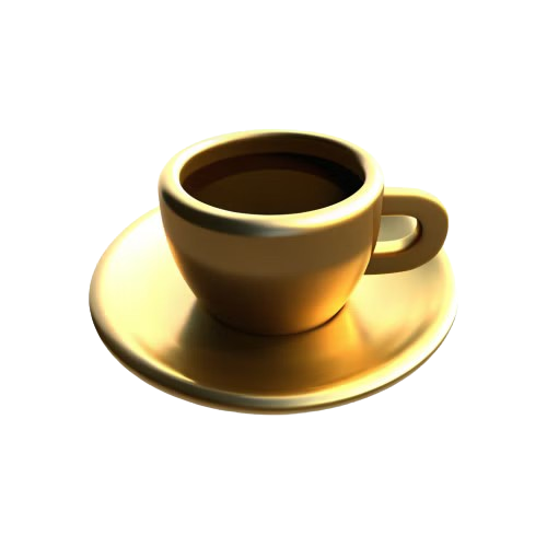golden tea Discord emoji — free static PNG download