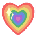 sparklyprideheart Discord emoji — free static PNG download