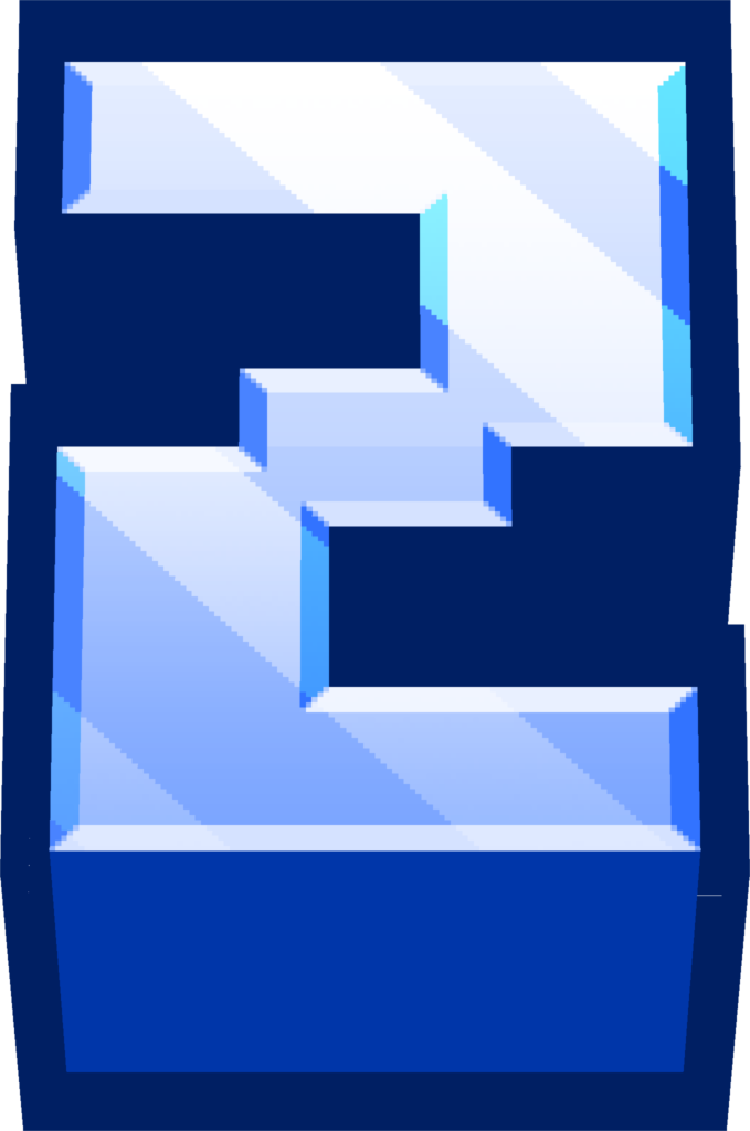 minecraft blue z Discord emoji — free static PNG download