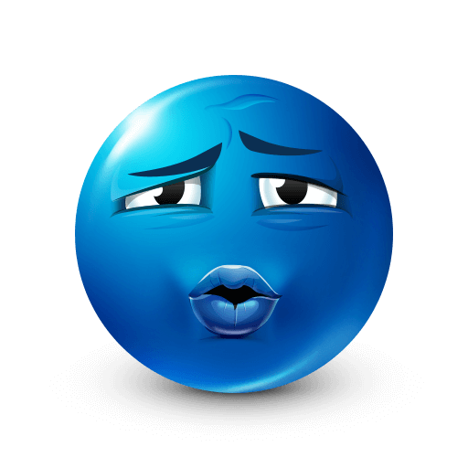 blue Discord emoji — free static PNG download