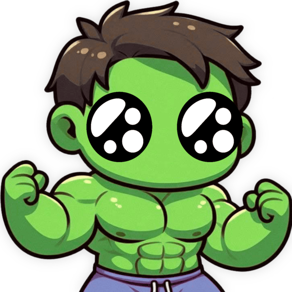 hulk adorable Discord emoji — free static PNG download
