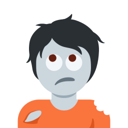 zombie rolling eyes Discord emoji — free static PNG download