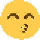 b kissing smiling eyes Discord emoji — free static PNG download