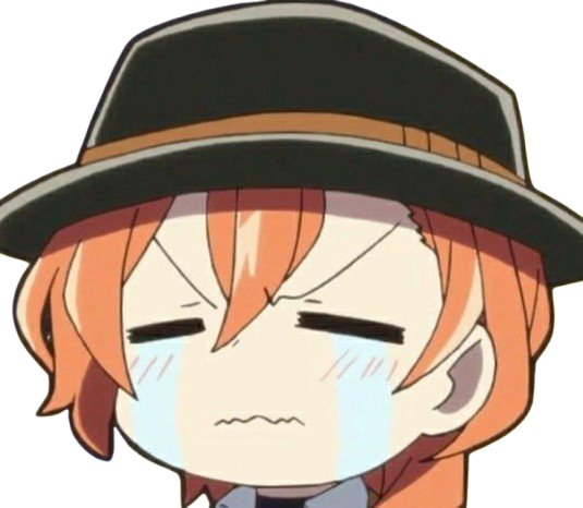 chuuya sob Discord emoji — free static PNG download