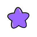 purple star Discord emoji — free static PNG download