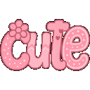 cutepinktext Discord emoji — free animated GIF download