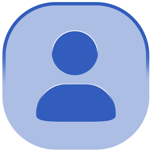 member blue shiny Discord emoji — free static PNG download