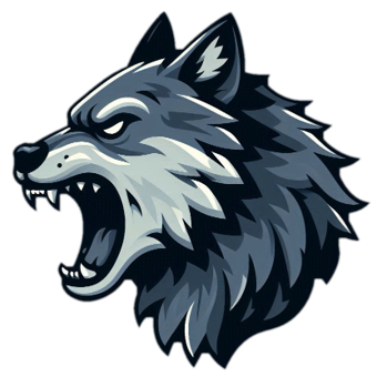 wolf snarl Discord emoji - free download