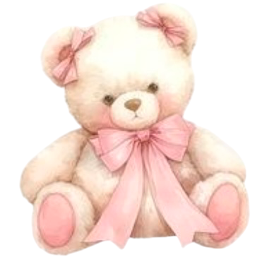 pink bear Discord emoji — free static PNG download