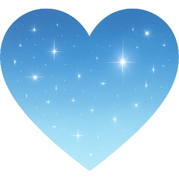 lightblue midnight heart Discord emoji — free static PNG download