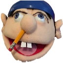 happy jeffy Discord emoji — free static PNG download
