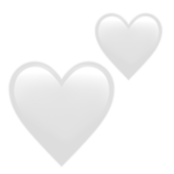 heartswhite Discord emoji — free static PNG download
