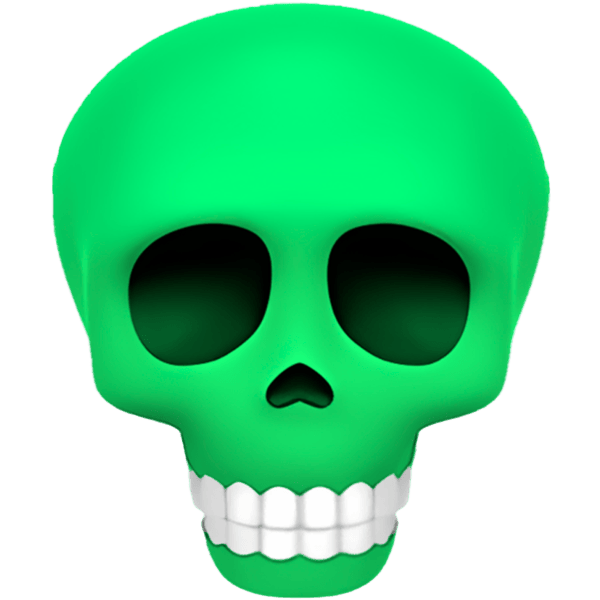 greenskull Discord emoji — free static PNG download