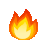 fire Discord emoji — free animated GIF download