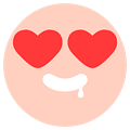 hearteyes Discord emoji — free static PNG download