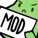 mod abuse bean sign Discord emoji — free animated GIF download