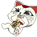gifturbocat shaking Discord emoji — free animated GIF download