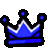blue crown Discord emoji — free animated GIF download