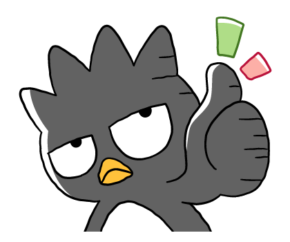 badtzmaruthumbsup Discord emoji — free static PNG download