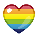 pridebubbleheart Discord emoji — free static PNG download