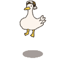duck jump Discord emoji — free animated GIF download
