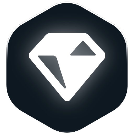 vip hexagon Discord emoji — free static PNG download