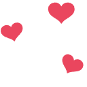 hearts Discord emoji — free static PNG download