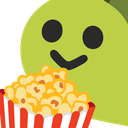 popcorn Discord emoji — free static PNG download