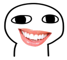 whiteteeth Discord emoji — free static PNG download