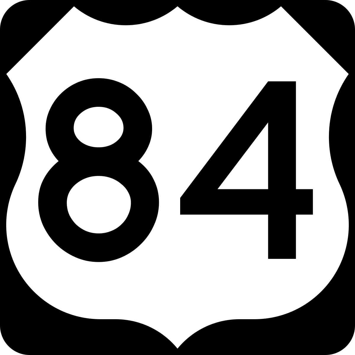 us highway route 84 Discord emoji — free static PNG download