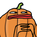 pumpkin Discord emoji — free static PNG download