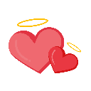 hearts Discord emoji — free static PNG download