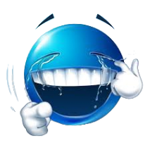 laughing blueemoji Discord emoji — free static PNG download