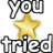 youtriedstar Discord emoji — free static PNG download
