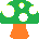 1UpMushroom Discord emoji — free static PNG download
