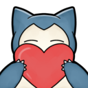 snorlax redheart Discord emoji — free static PNG download