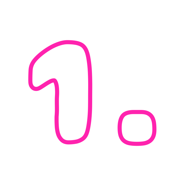 hotpink 1 Discord emoji — free static PNG download