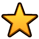 gacha golden star Discord emoji — free static PNG download